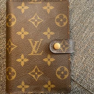Authentic Louis Vuitton pocket size agenda